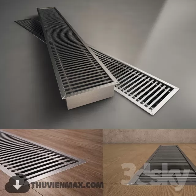 Decoration 3D Models – Fire Place & Radiator 041 Decoration 3D Models – Fire Place & Radiator 041