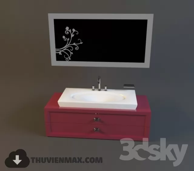 Decoration – Bathroom Furniture 3D Models – 118