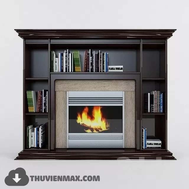Decoration 3D Models – Fire Place & Radiator 042 Decoration 3D Models – Fire Place & Radiator 042