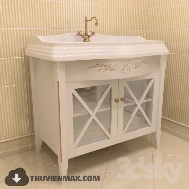 Decoration – Bathroom Furniture 3D Models – 128