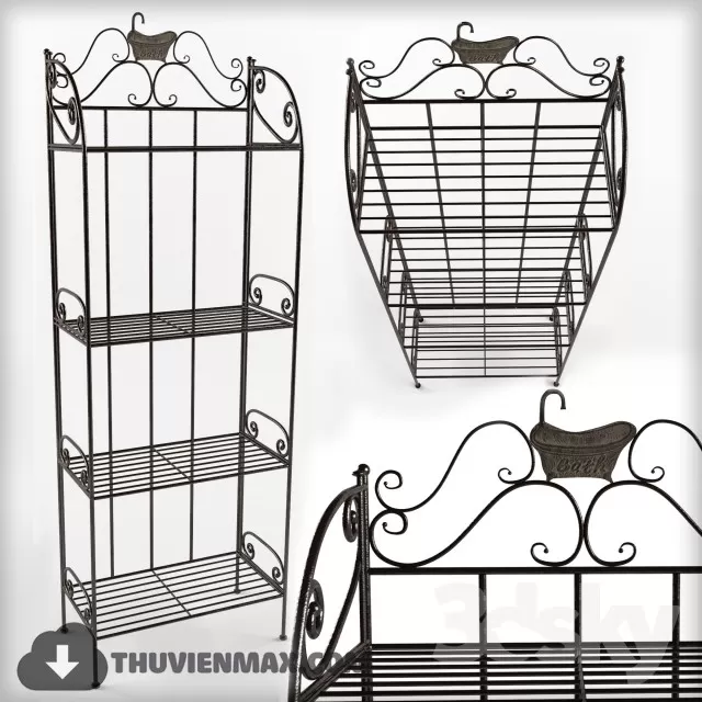 Decoration – Bathroom Furniture 3D Models – 140