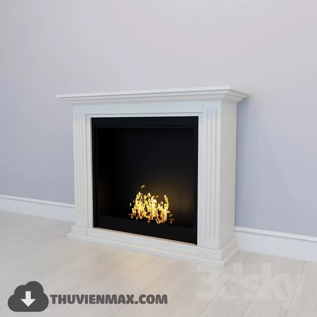 Decoration 3D Models – Fire Place & Radiator 044 Decoration 3D Models – Fire Place & Radiator 044