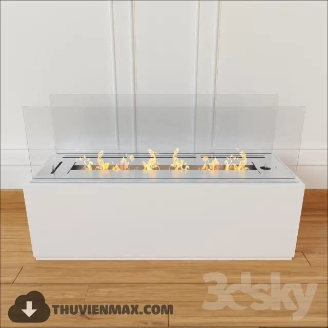 Decoration 3D Models – Fire Place & Radiator 046 Decoration 3D Models – Fire Place & Radiator 046