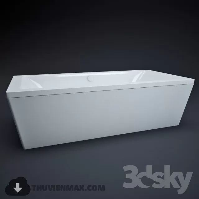Decoration – Bathtub & Shower Cubicle 3D Models – 017