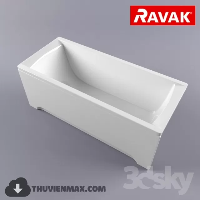 Decoration – Bathtub & Shower Cubicle 3D Models – 032