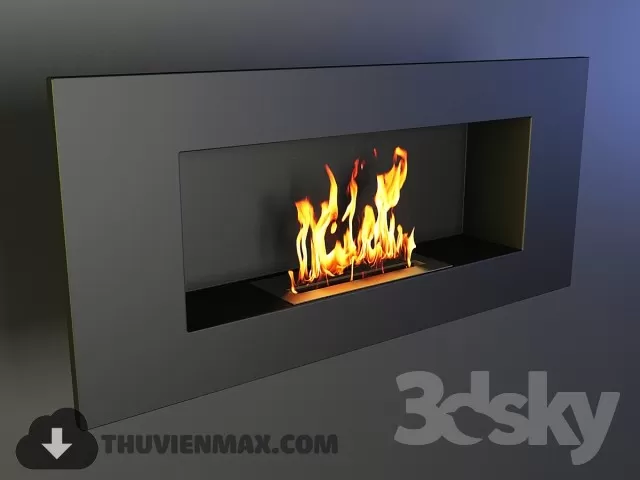 Decoration 3D Models – Fire Place & Radiator 050 Decoration 3D Models – Fire Place & Radiator 050