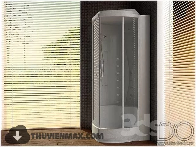 Decoration – Bathtub & Shower Cubicle 3D Models – 045