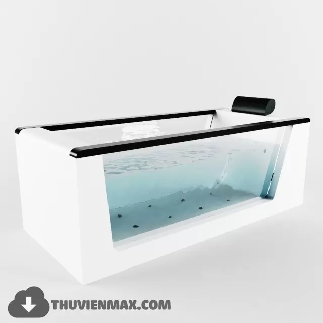 Decoration – Bathtub & Shower Cubicle 3D Models – 049