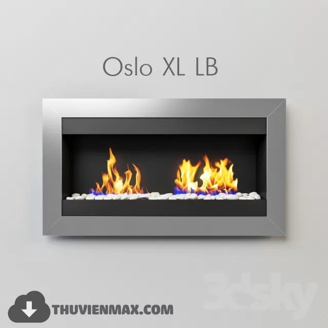 Decoration 3D Models – Fire Place & Radiator 051 Decoration 3D Models – Fire Place & Radiator 051