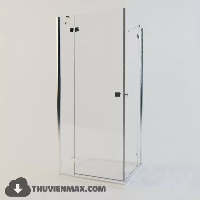 Decoration – Bathtub & Shower Cubicle 3D Models – 065