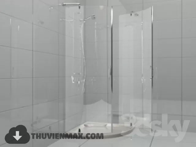 Decoration – Bathtub & Shower Cubicle 3D Models – 083