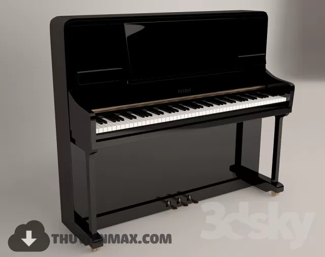 Decoration 3D Models – Musical Instrument 001 Decoration 3D Models – Musical Instrument 001
