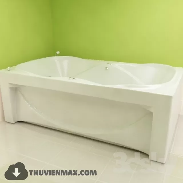 Decoration – Bathtub & Shower Cubicle 3D Models – 094