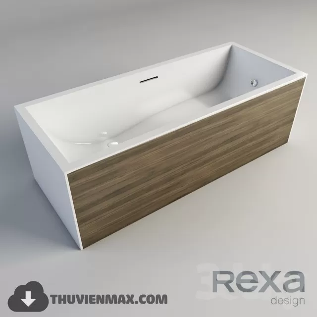 Decoration – Bathtub & Shower Cubicle 3D Models – 102