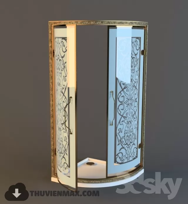 Decoration – Bathtub & Shower Cubicle 3D Models – 103