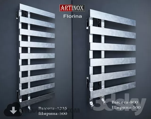 Decoration – Tap & Towel Radiator 3D Models – 044