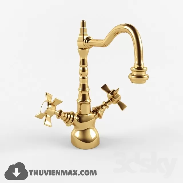 Decoration – Tap & Towel Radiator 3D Models – 045