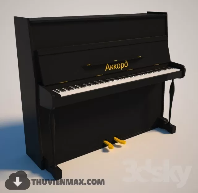 Decoration 3D Models – Musical Instrument 010 Decoration 3D Models – Musical Instrument 010