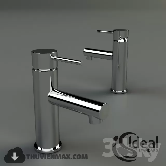 Decoration – Tap & Towel Radiator 3D Models – 054