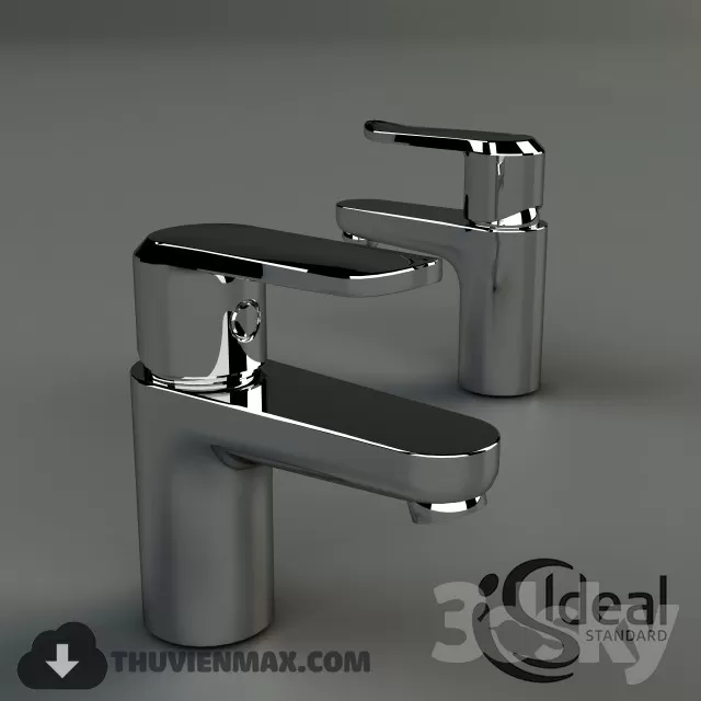 Decoration – Tap & Towel Radiator 3D Models – 055