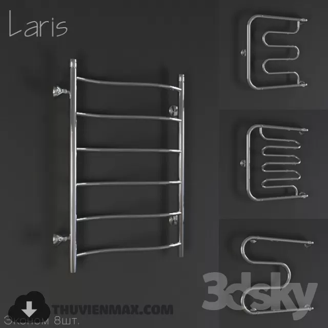 Decoration – Tap & Towel Radiator 3D Models – 063