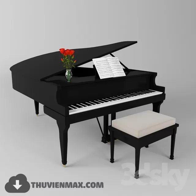 Decoration 3D Models – Musical Instrument 011 Decoration 3D Models – Musical Instrument 011