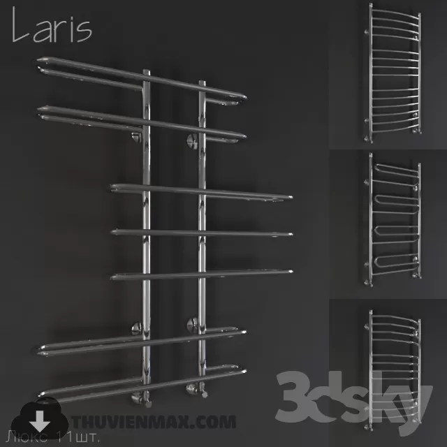 Decoration – Tap & Towel Radiator 3D Models – 064