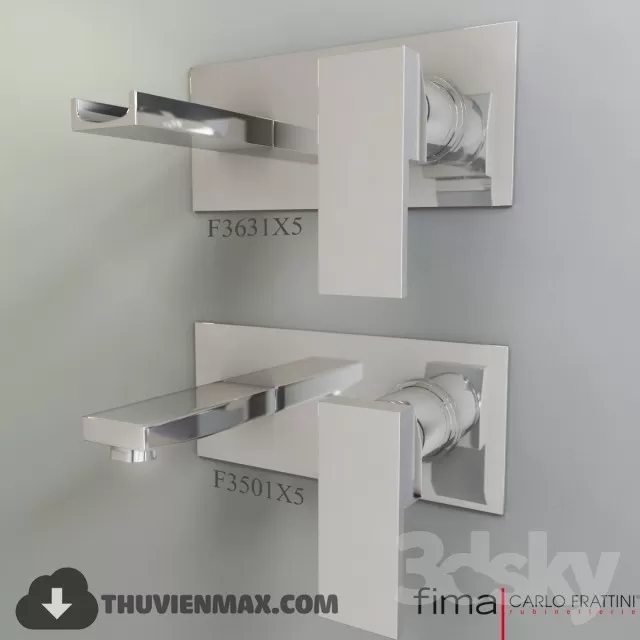 Decoration – Tap & Towel Radiator 3D Models – 067