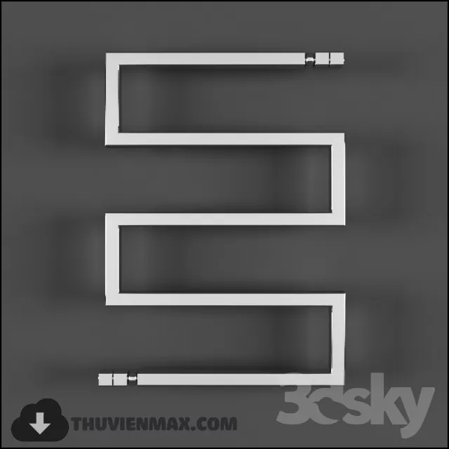 Decoration – Tap & Towel Radiator 3D Models – 070