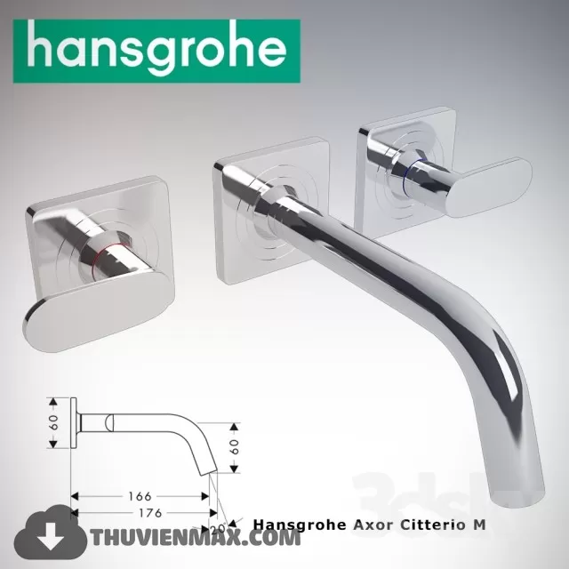 Decoration – Tap & Towel Radiator 3D Models – 072