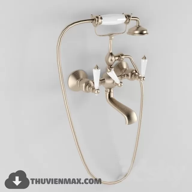 Decoration – Tap & Towel Radiator 3D Models – 076