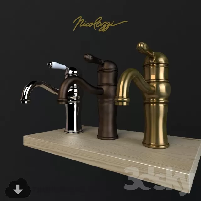 Decoration – Tap & Towel Radiator 3D Models – 083