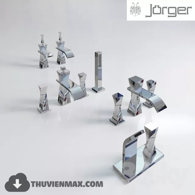 Decoration – Tap & Towel Radiator 3D Models – 088