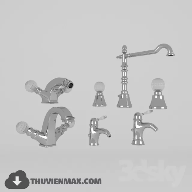 Decoration – Tap & Towel Radiator 3D Models – 092