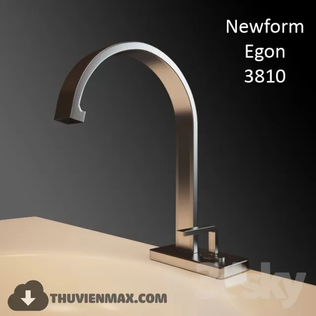 Decoration – Tap & Towel Radiator 3D Models – 093