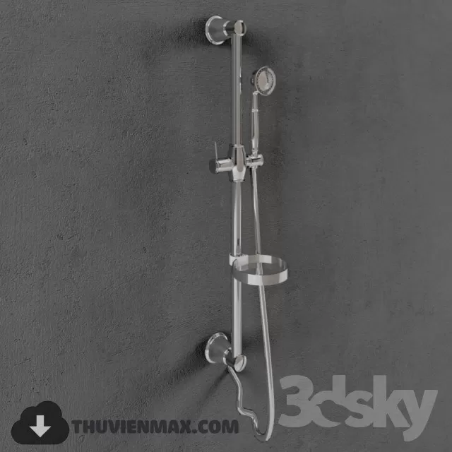 Decoration – Tap & Towel Radiator 3D Models – 095