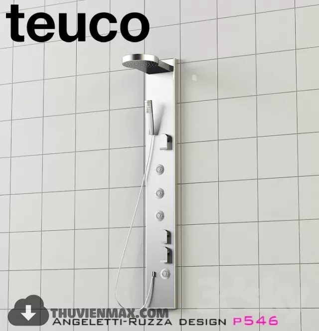 Decoration – Tap & Towel Radiator 3D Models – 099