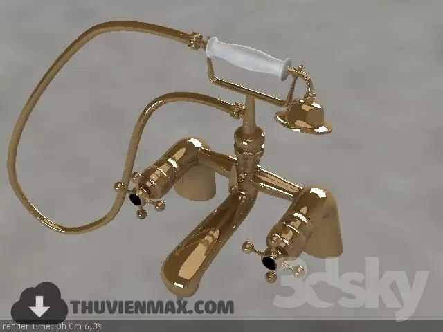 Decoration – Tap & Towel Radiator 3D Models – 100