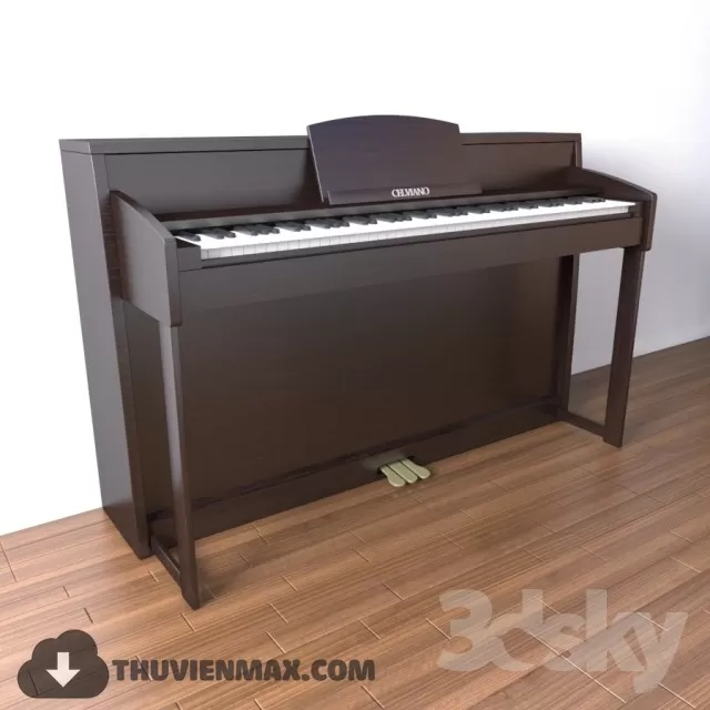 Decoration 3D Models – Musical Instrument 016 Decoration 3D Models – Musical Instrument 016