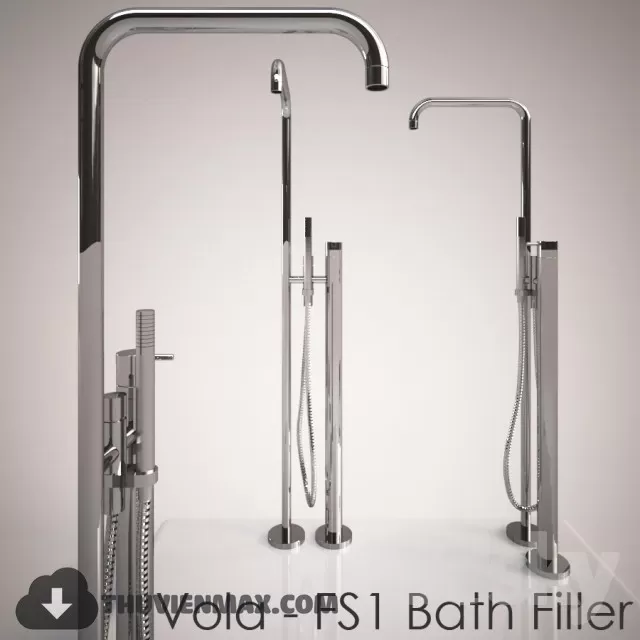 Decoration – Tap & Towel Radiator 3D Models – 170