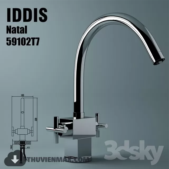 Decoration – Tap & Towel Radiator 3D Models – 174