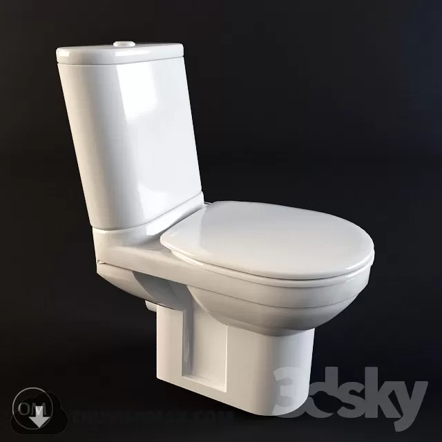 Decoration – Toilet & Bidet 3D Models – 011