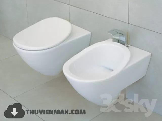 Decoration – Toilet & Bidet 3D Models – 068