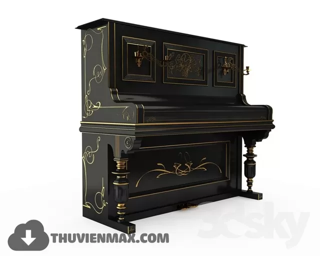 Decoration 3D Models – Musical Instrument 030 Decoration 3D Models – Musical Instrument 030