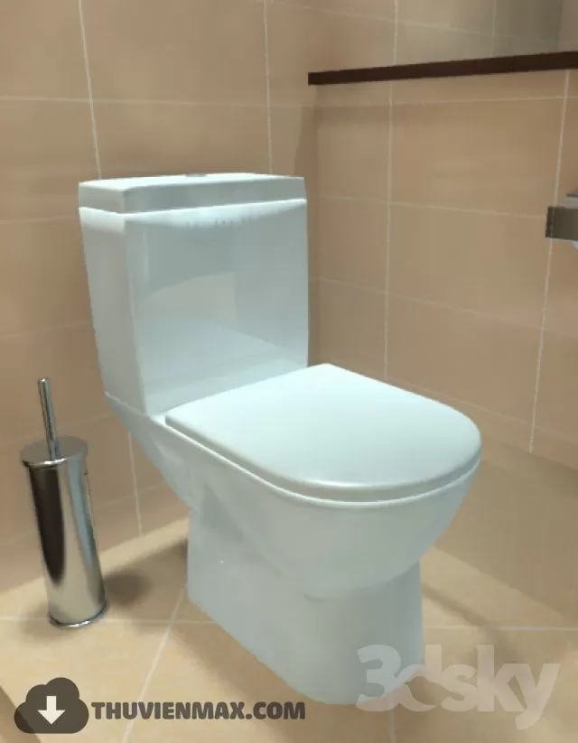 Decoration – Toilet & Bidet 3D Models – 080