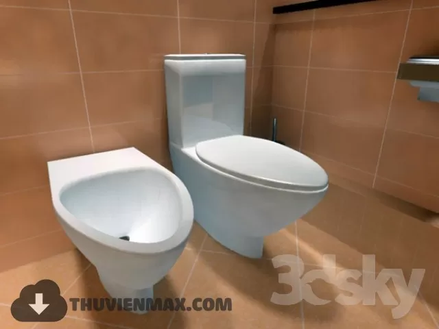 Decoration – Toilet & Bidet 3D Models – 081