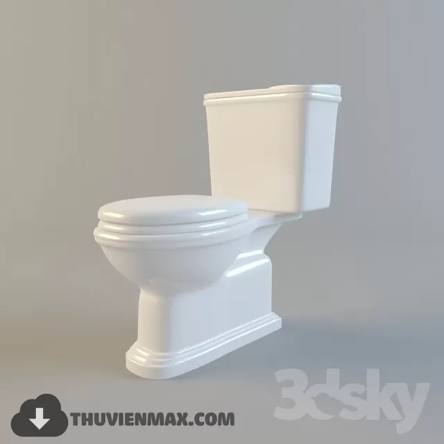 Decoration – Toilet & Bidet 3D Models – 103