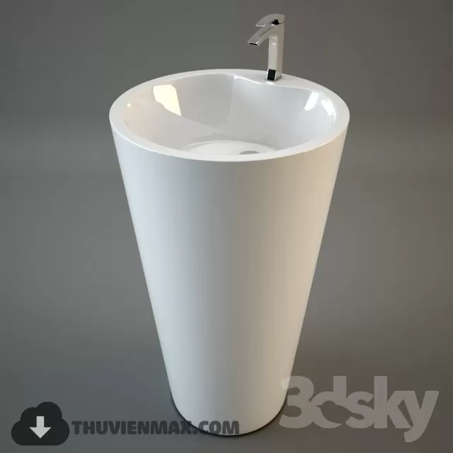 Decoration – Wash basin 3D Models – 018