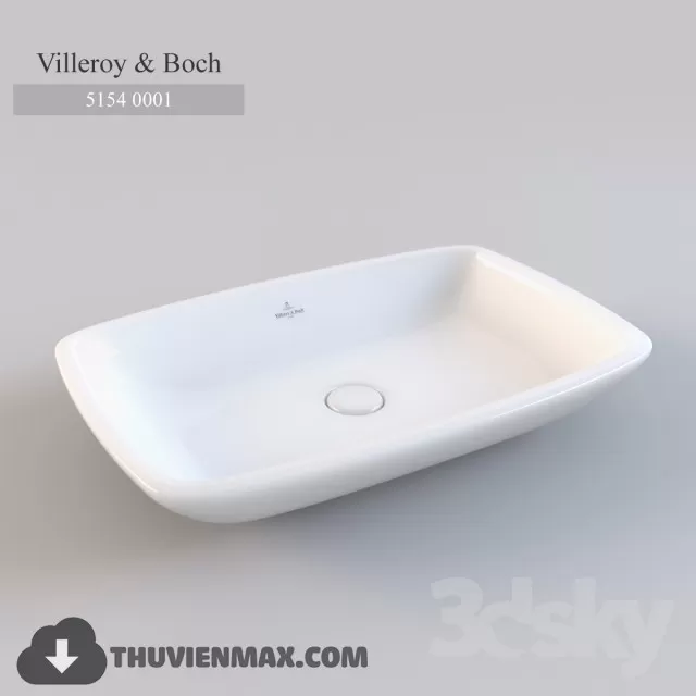 Decoration – Wash basin 3D Models – 027