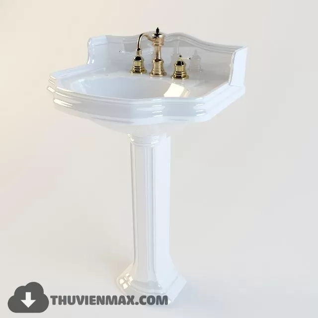 Decoration – Wash basin 3D Models – 035